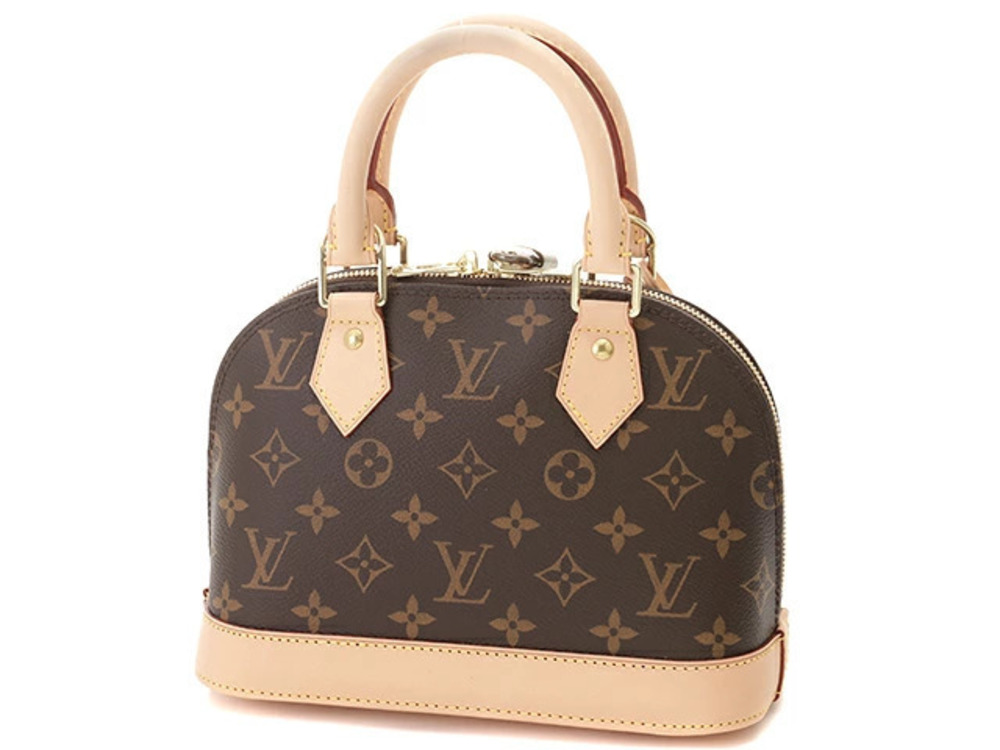 Louis Vuitton Monogram bag shoulder Alma Brown